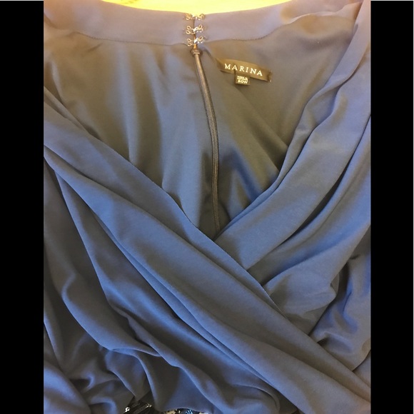 🎁 Marina,Jersey Lace plus long sleeve navy,NWT - Picture 5 of 8